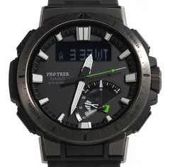 箱付 美品 CASIO カシオ PRO TREK プロトレック PRW-70Y-1JF Multifield Line マルチフィールドライン タフソーラー メンズ