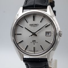 稼働品・精度良好・希少】セイコー 56LM ロードマチック シルバー 