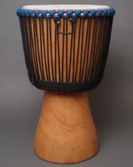 アフリカ　マリ　レンケウッド　プロユース　ジェンベ　No.279　ジャンベ　アフリカンドラム　パーカッション　太鼓　民族楽器のサムネイル