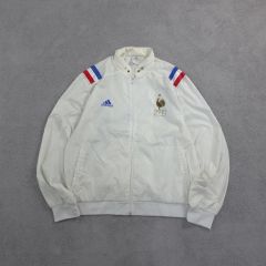 海外限定 00s Adidas フランス代表 トラックジャケット トリコロール