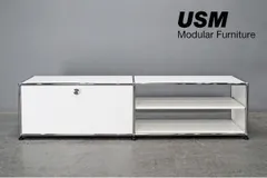 極美品 USM Haller system (ハラー) 2列1段 キャビネット テレビボード