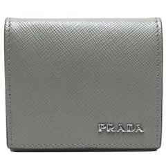 美品 プラダ PRADA サフィアーノ M935 グレー/ブラウン - メルカリ