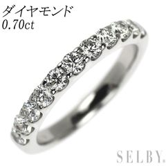 K18PG ダイヤモンド リング 1.00ct フルエタニティ - メルカリ