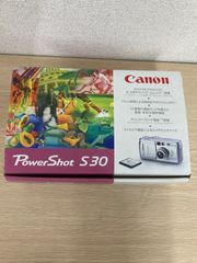 キヤノン パワーショットS30 デジカメ 動作品 CFカード・充電器付き