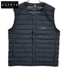 mont-bell　モンベル　1101670 ブラック スペリオダウン ラウンドネックベスト Men's　Lのサムネイル
