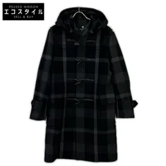BLACK LABEL CRESTBRIDGE　ブラックレーベルクレストブリッジ　51B07-207-08 グレー トーナルクレストブリッジチェック  ダッフルコート　Lのサムネイル