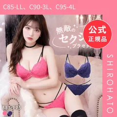 【新品】エレガント 脇肉を谷間に変える脇高ブラ カシュクール風 ブラセット BCDEF80-95 大きいサイズ グラマー 脇寄せ 盛り ブラジャー ショーツ セット Elegante(C85-LL、C90-3L、C95-4L)のサムネイル