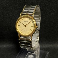 A86希少 稼動品 SEIKO DOLCE 80年代ヴィンテージ 動作確認済み】 希少 SEIKO DOLCE スクエア型 80年代 ヴィンテージ