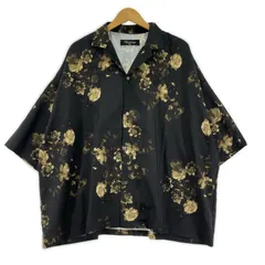 unrelaxing アンリラクシング 総柄長袖シャツ sizeFree/ブラックのサムネイル