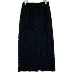 B:MING LIFE STORE by BEAMS ビーミングバイビームス バックスリット ナローロングスカート sizeM/ブラックのサムネイル