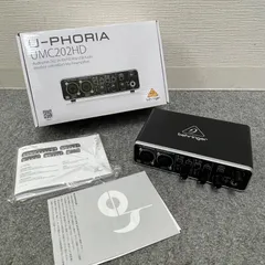 【NPA】ジャンク BEHRINGER U-PHORIA UMC202HD ベリンガー オーディオインターフェイスのサムネイル