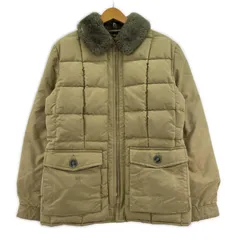 Eddie Bauer エディー・バウアー 70-80s 襟ボア キルティングジャケット size14/オークのサムネイル