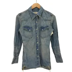 レミレリーフ REMI RELIEF L/S デニムウエスタンシャツ レディース JPN：S のサムネイル