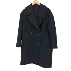ユニクロユー UNIQLO U ウールブレンドロングPコート レディース JPN：S のサムネイル