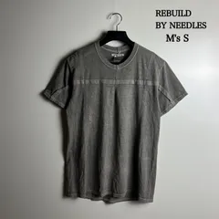 REBUILD BY NEEDLES JAPAN made patchwork Tee S リビルドバイニードルス パッチワーク 切替 無地Tシャツ フェード ネペンテス 日本製 レアのサムネイル