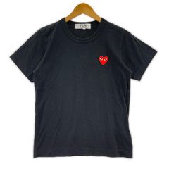 PLAY COMME des GARCONS Tシャツ ブラック XS - メルカリ