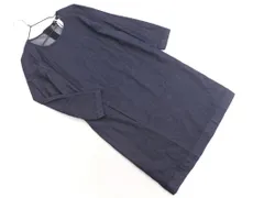 新品 MAX&Co. マックスアンドコー デニム Iライン ワンピース size40/青 ■◇ レディースのサムネイル