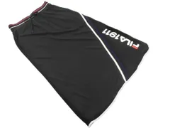 FILA フィラ ロゴ プリント ロング スカート sizeM/チャコール ■◇ レディースのサムネイル