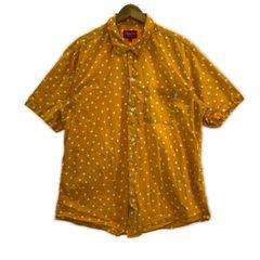 美品】GANGSTERVILLE ドット柄 オープンカラーシャツ 半袖 L - メルカリ