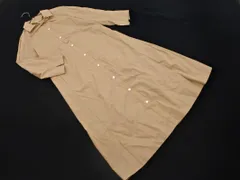 GEORGES RECH ジョルジュレッシュ ロング シャツ ワンピース size36/ベージュ ■◇ レディースのサムネイル