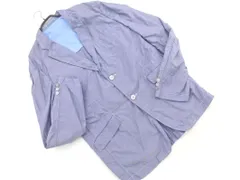 COMME des GARCONS コムデギャルソン HOMME ストライプ ジャケット sizeL/青 ■◇◎メンズのサムネイル