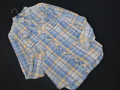 G-STAR RAW ジースターロゥ チェック シャツ sizeM/水色 ■◇ メンズのサムネイル