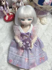 1/6サイズドール服　ライラックバレエのサムネイル