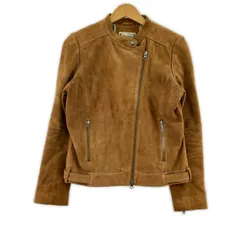 JOURNAL STANDARD relume ジャーナルスタンダード　レリューム ヤギ革 スエード ライダースジャケット sizeS/キャメルのサムネイル