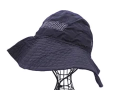 BEAMS ビームス GOLF ゴルフ New Era ニューエラ ナイロン ロゴ サファリ ハット sizeL XL/黒 ■■ メンズ