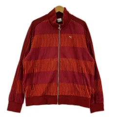 PUMA プーマ 626659-13 トラックジャケット sizeUS L/レッド系