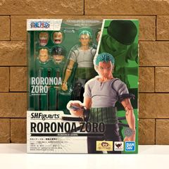 신품 미개봉 TAMASHII NATIONS SH 피규어츠 ONE PIECE 로로노아 조로 - 모험의 새벽 - 약 150mm 도장이 끝난 가동 피규어