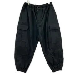 COMME des GARCONS HOMME コムデギャルソンオム HM-P007 裾ジップカーゴパンツ sizeM/ブラックのサムネイル