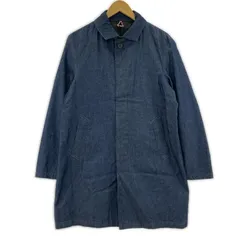 THE SHOP TK ザ ショップ ティーケー デニムライク ライトコート sizeS/ネイビーのサムネイル