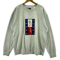 TOMMY トミー 刺繍入りスウェット sizeXL/ライトグレーのサムネイル