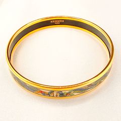 HERMES エルメス エマイユ バングル フランス製 М刻印 - メルカリ