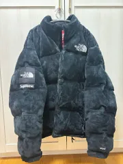シュプリーム THE NORTH FACE スウェード ヌプシ L