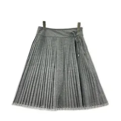 BURBERRY バーバリー プリーツスカート size36/グレー