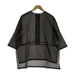 evam eva 立体フィルム ブラウス シルク混 美品 - メルカリ