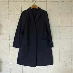 ウィメンズS 無印良品 ナイロン Single コート ネイビーのサムネイル