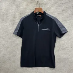 メレル 登山 機能性 ハーフジップ 半袖Tシャツ M D03330のサムネイル