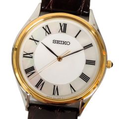 SEIKO 세이코 8J41-0AJ0 돌체 쉘 문자판 석영 남성 시계 정품 / C608