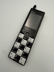 au ガラケー 初代 INFOBAR ICHIMATSU 市松 黒 ブラック 携帯電話 廃盤