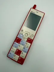 au ガラケー 初代 INFOBAR NISHIKIGOI 錦鯉 ニシキゴイ 赤 レッド 携帯電話 廃盤 レア ヴィンテージ コレクションのサムネイル