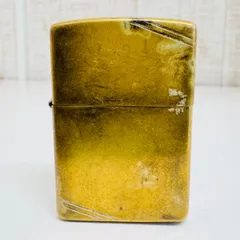 ZIPPO ジッポ ライター ゴールド 喫煙具 ヴィンテージ レトロ 火花確認済み 472のサムネイル