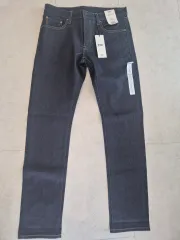 (新品) UNIQLO カイハラ セルビッジ メンズ デニムパンツ ジーンズ サイズ 32