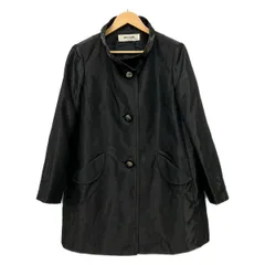 pierre cardin(ピエールカルダン) コート サイズ44 L レディース - 黒 長袖/春のサムネイル