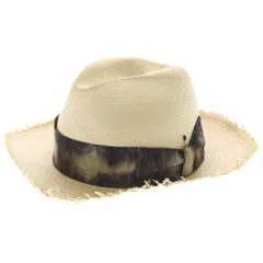 Borsalino (ボルサリーノ) by Nick Fouquet ダメージ加工 ニックフーケ ストローハット ベージュのサムネイル