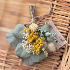 ミニブーケ💐N293 *.ﾟユーカリスワッグ𓂂ꕤ*.ﾟポポラス𓂂ꕤ*.ﾟドライ
