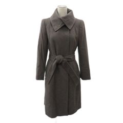 新品 【23区】 ロングコート （40） アンゴラ カシミア ベルト付き 黒 