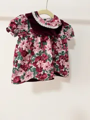 【Size 70】vintage 花柄 ワンピースのサムネイル